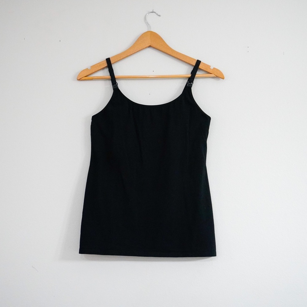 NWOT Auden Women’s All in One Nursing & Pumping Cami Black Large